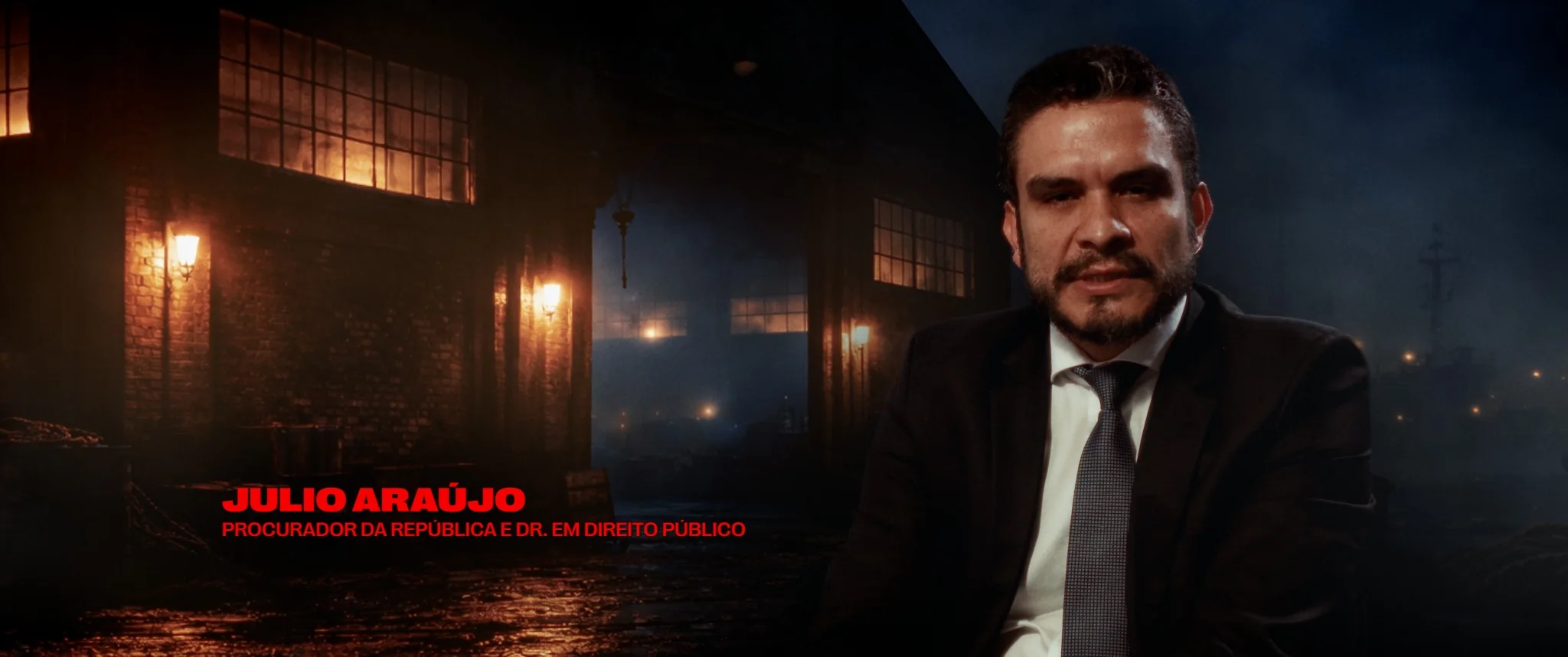 Frame identificado de Júlio Araújo no documentário